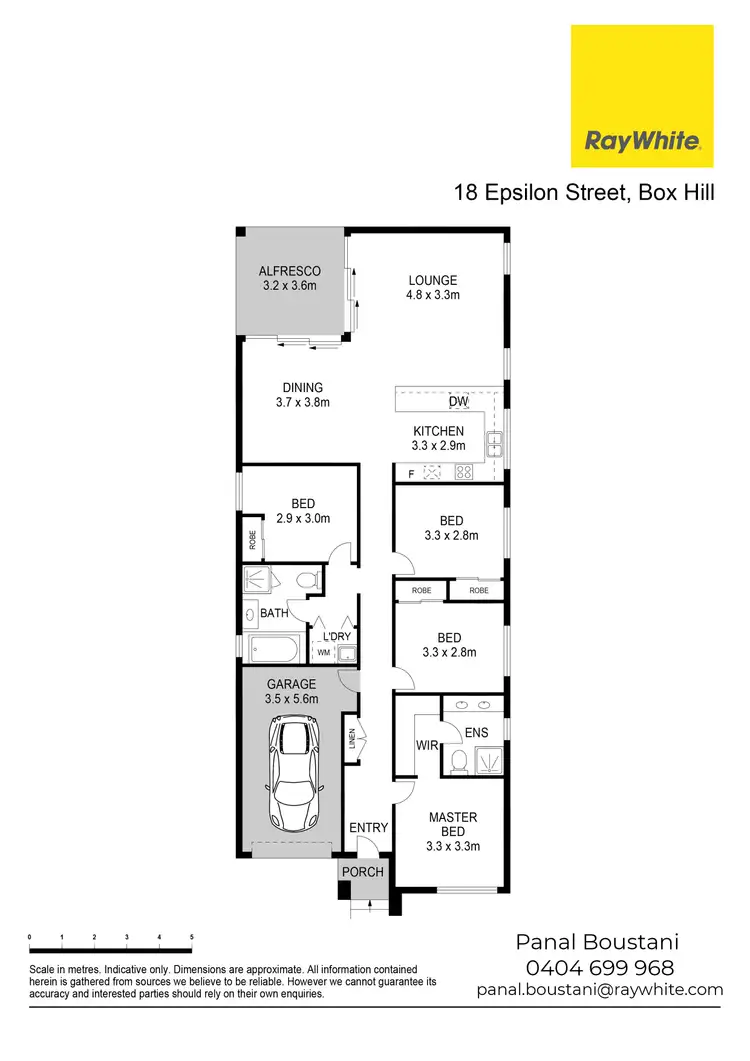 Floorplan of Homely house listing, 18 Epsilon Street, Box Hill NSW 2765