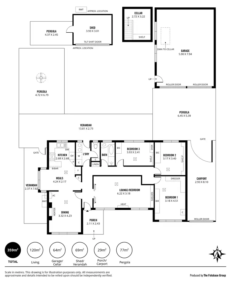 Floorplan of Homely house listing, 23 Duncan Avenue, Park Holme SA 5043