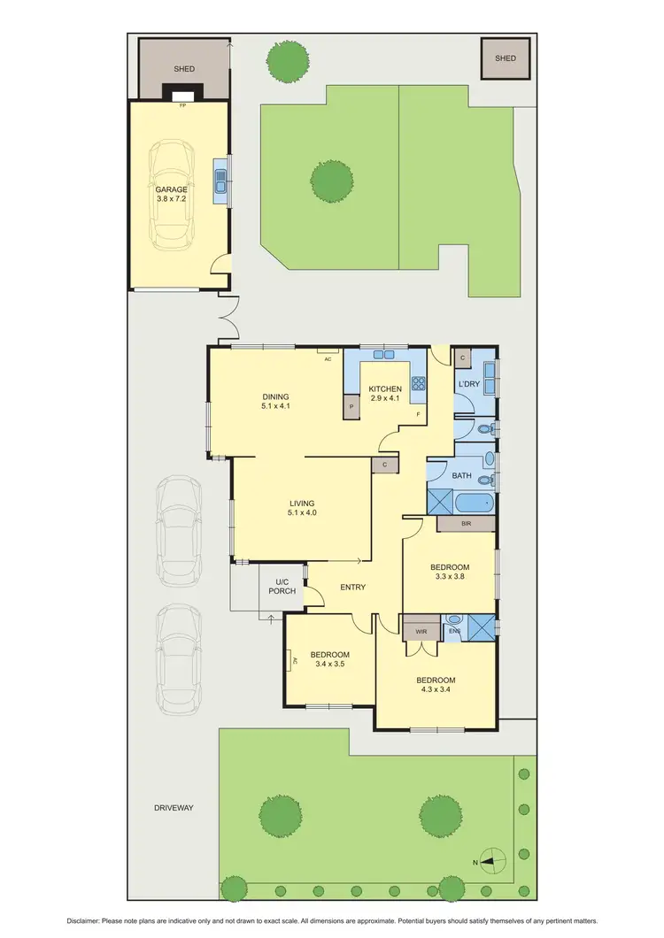 Floorplan of Homely house listing, 40 Surrey Street, Pascoe Vale VIC 3044