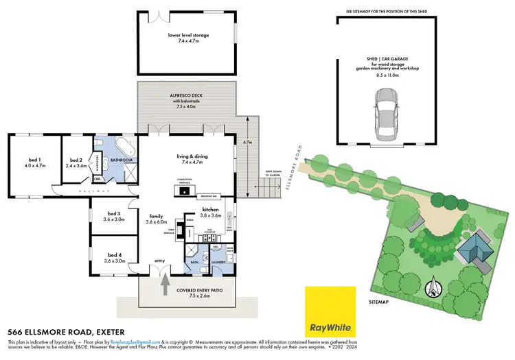Floorplan of Homely house listing, 566 Ellsmore Road, Exeter NSW 2579