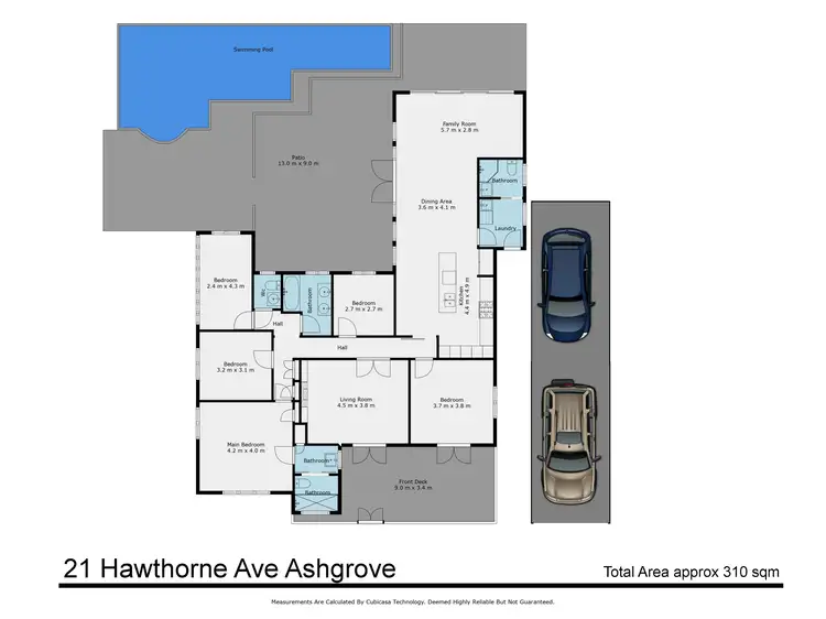 Floorplan of Homely house listing, 21 Hawthorne Avenue, Ashgrove QLD 4060