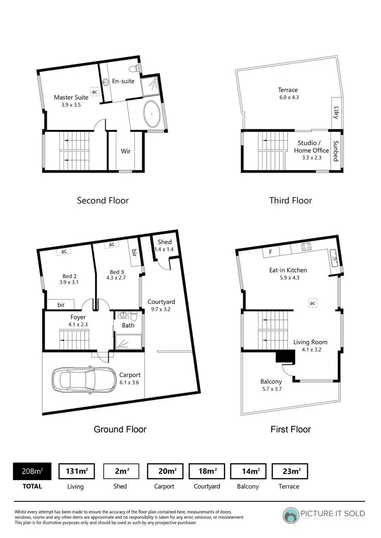 Floorplan of Homely house listing, 10 - 12 Hamilton Place, Adelaide SA 5000