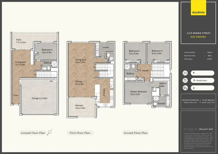 Floorplan of Homely townhouse listing, 2/19 Minnie Street, Southport QLD 4215