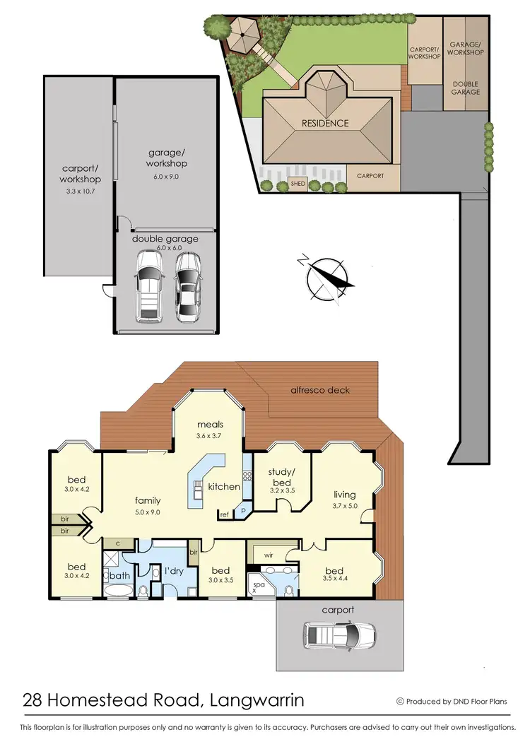Floorplan of Homely house listing, 28 Homestead Road, Langwarrin VIC 3910