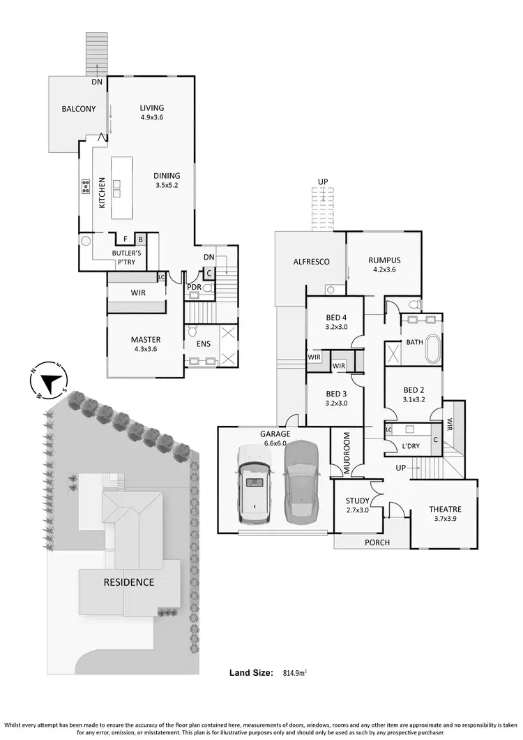 Floorplan of Homely house listing, 33 Harcourt Avenue, Frankston South VIC 3199