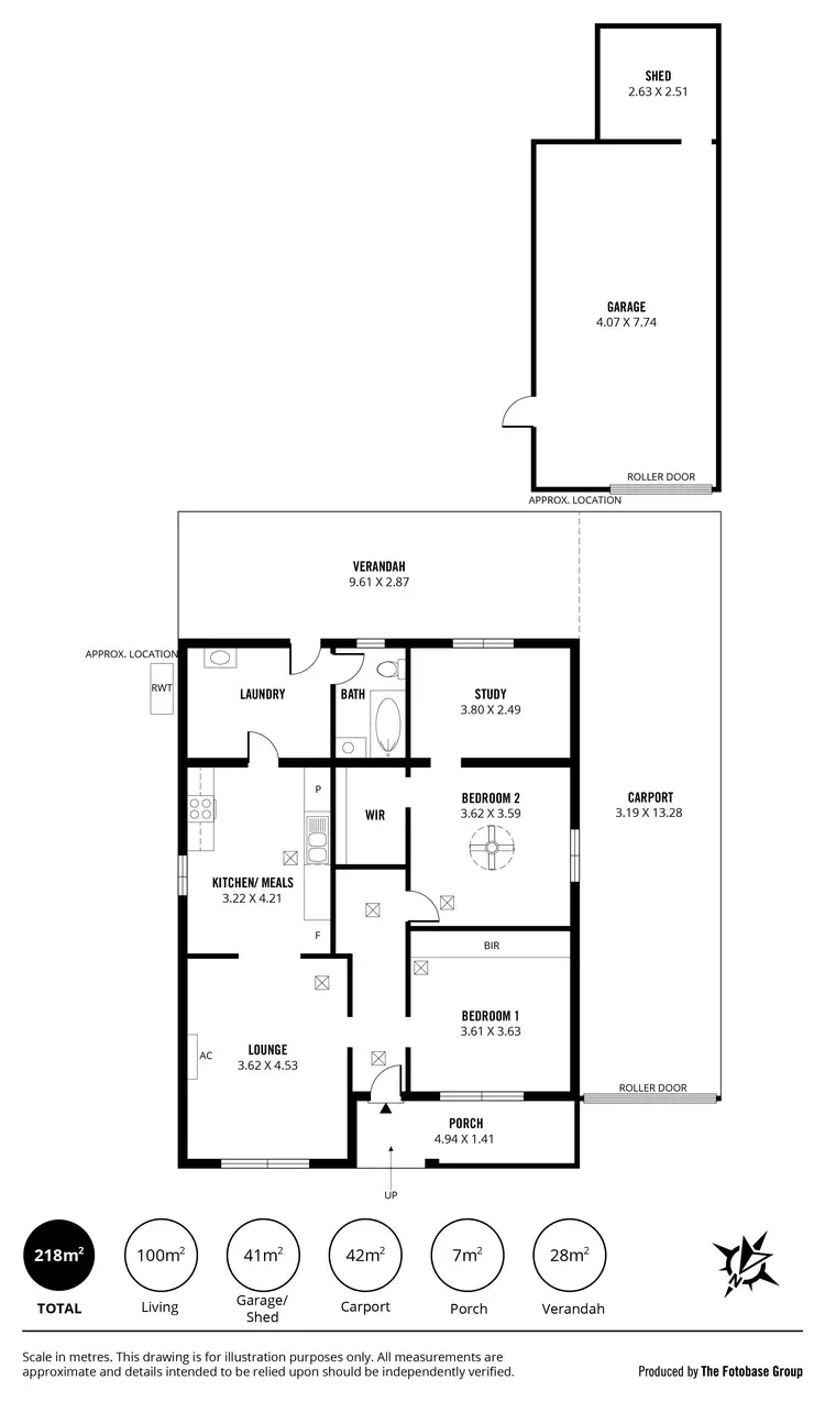 Floorplan of Homely house listing, 17 Railway Terrace, Ottoway SA 5013