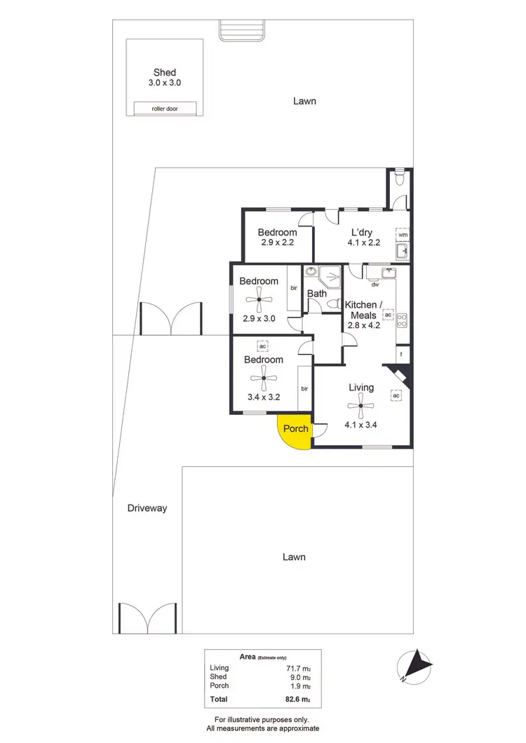 Floorplan of Homely house listing, 36 Knight Street, West Richmond SA 5033
