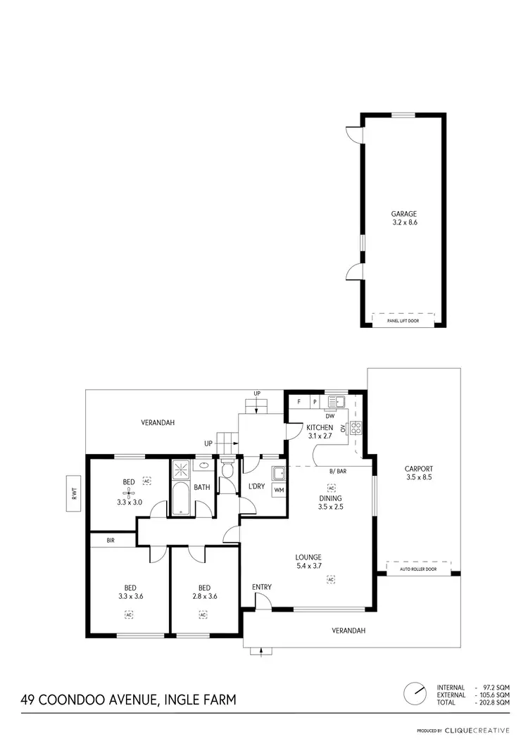 Floorplan of Homely house listing, 49 Coondoo Avenue, Ingle Farm SA 5098