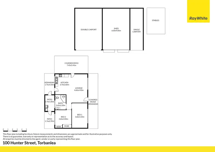 Floorplan of Homely rural property listing, 100 Hunter Street, Torbanlea QLD 4662