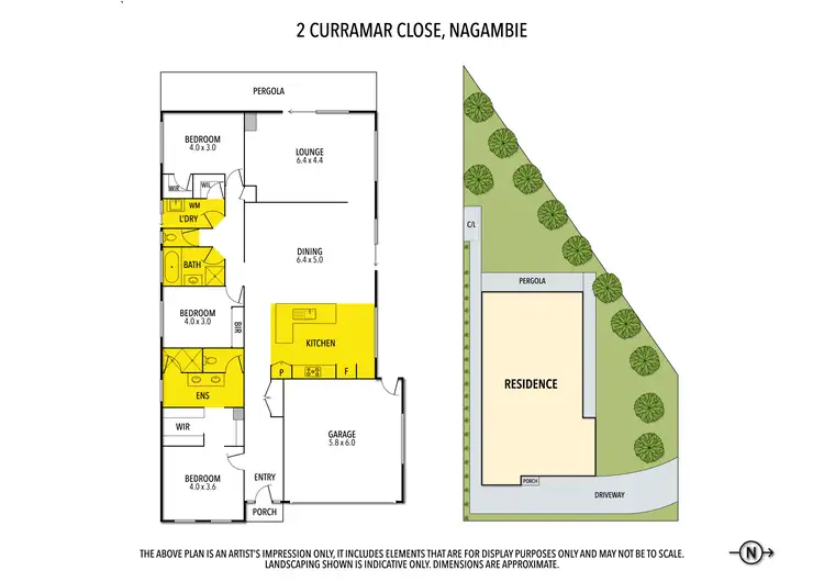 Floorplan of Homely house listing, 2 Curramar Close, Nagambie VIC 3608