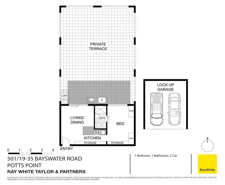 Floorplan of Homely apartment listing, 501/19-35 Bayswater Road, Potts Point NSW 2011