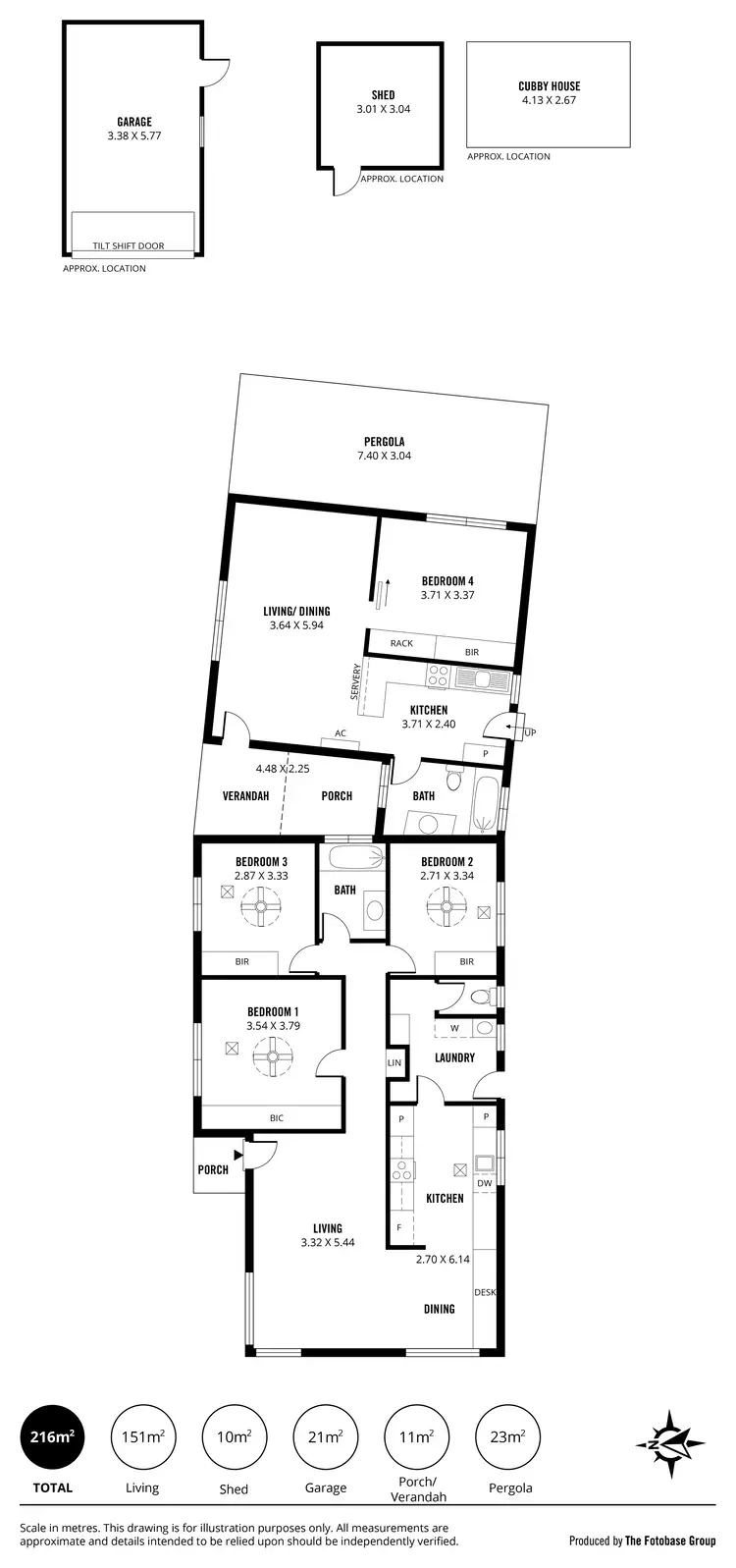 Floorplan of Homely house listing, 19 Kingborn Avenue, Seaton SA 5023