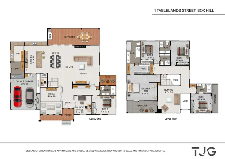 Floorplan of Homely house listing, 1 Tablelands Street, Box Hill NSW 2765