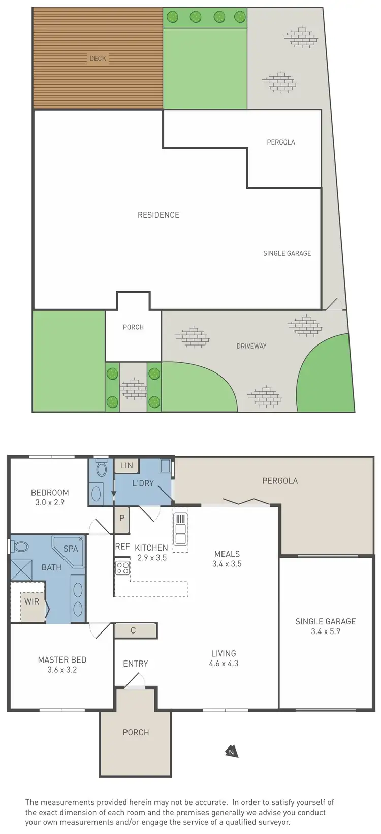 Floorplan of Homely house listing, 1/26 Wattle Avenue, Werribee VIC 3030