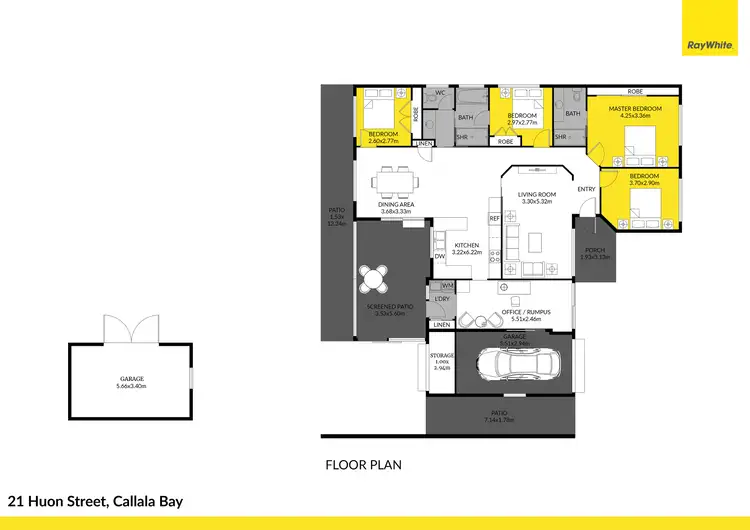 Floorplan of Homely house listing, 21 Huon Street, Callala Bay NSW 2540