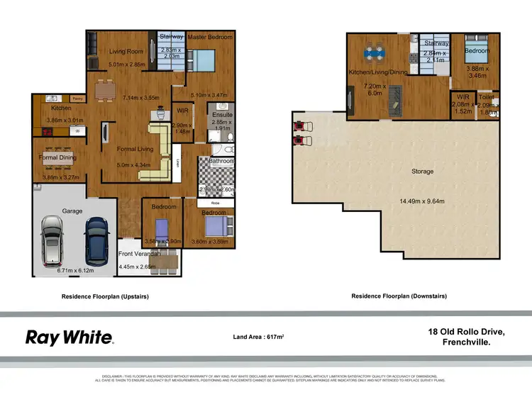 Floorplan of Homely house listing, 18 Old Rollo Drive, Frenchville QLD 4701