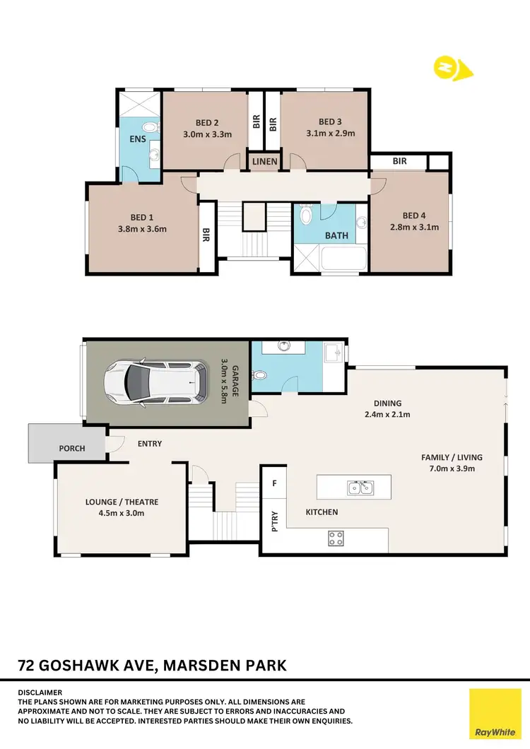 Floorplan of Homely house listing, 72 Goshawk Avenue, Marsden Park NSW 2765