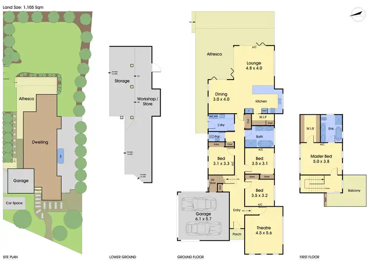 Floorplan of Homely house listing, 6 Kalbar Road, Eltham VIC 3095