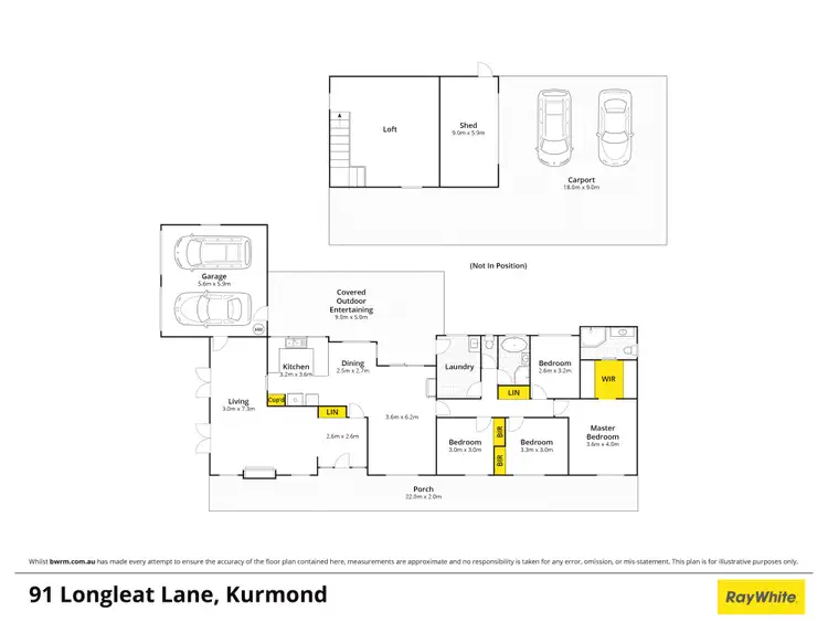 Floorplan of Homely rural property listing, 91 Longleat Lane, Kurmond NSW 2757