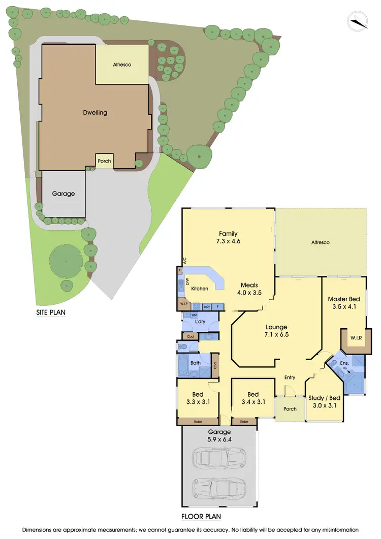 Floorplan of Homely house listing, 5 Merion Court, Rowville VIC 3178