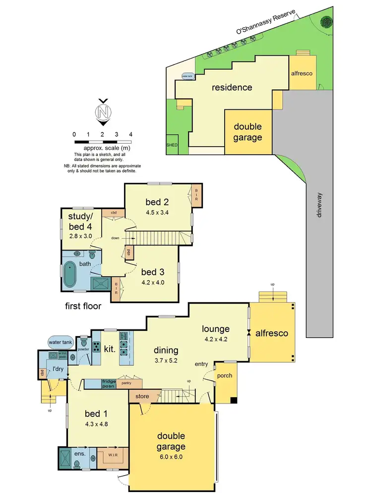 Floorplan of Homely house listing, 376A Mount Dandenong Road, Croydon VIC 3136