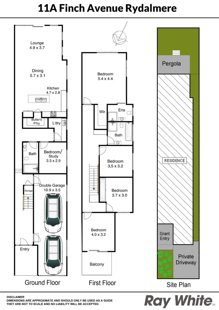 Floorplan of Homely house listing, 11A Finch Avenue, Rydalmere NSW 2116