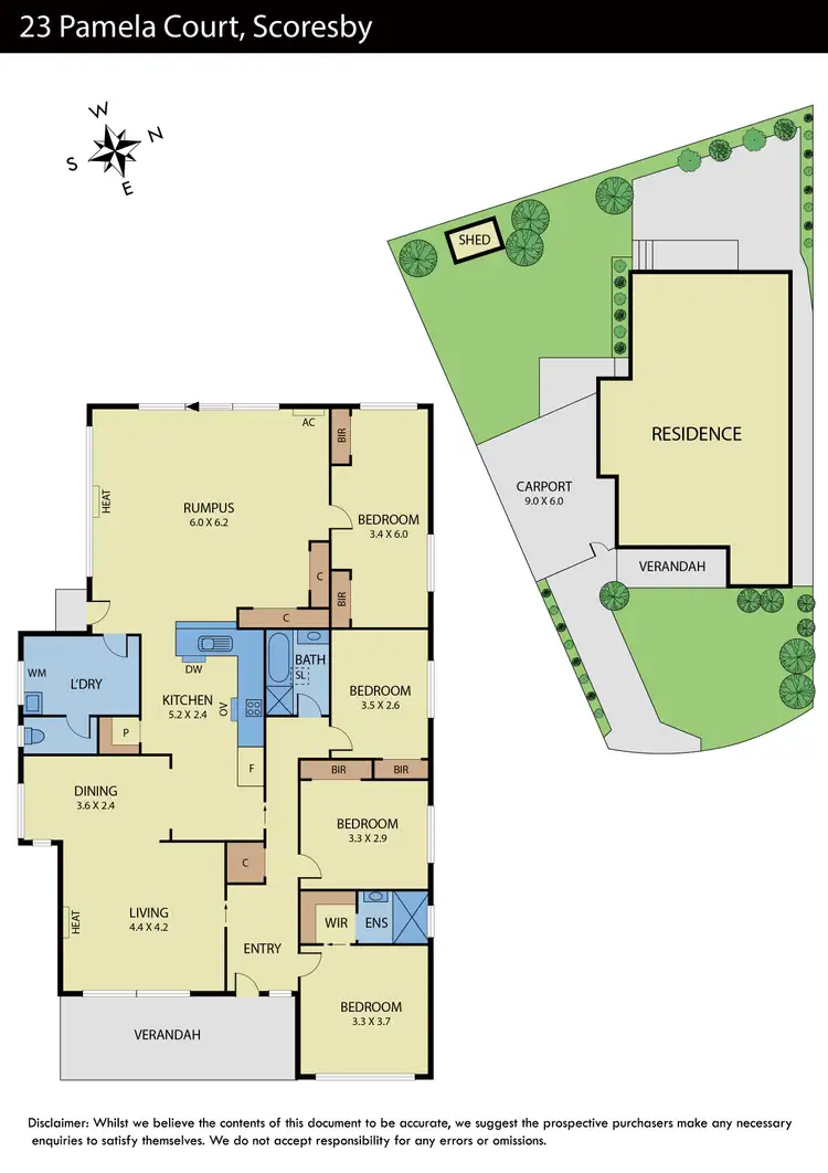 Floorplan of Homely house listing, 23 Pamela Court, Scoresby VIC 3179