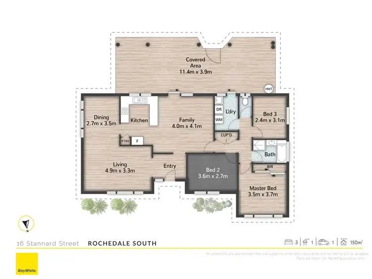 Floorplan of Homely house listing, 16 Stannard Street, Rochedale South QLD 4123