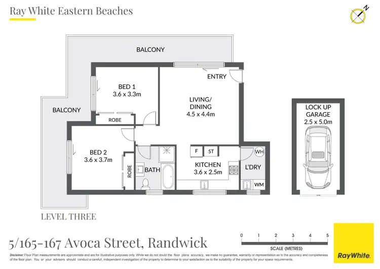 Floorplan of Homely apartment listing, 5/165-167 Avoca Street, Randwick NSW 2031