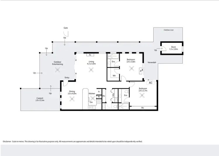 Floorplan of Homely house listing, 17/6 Ibis Way, Djugun WA 6725