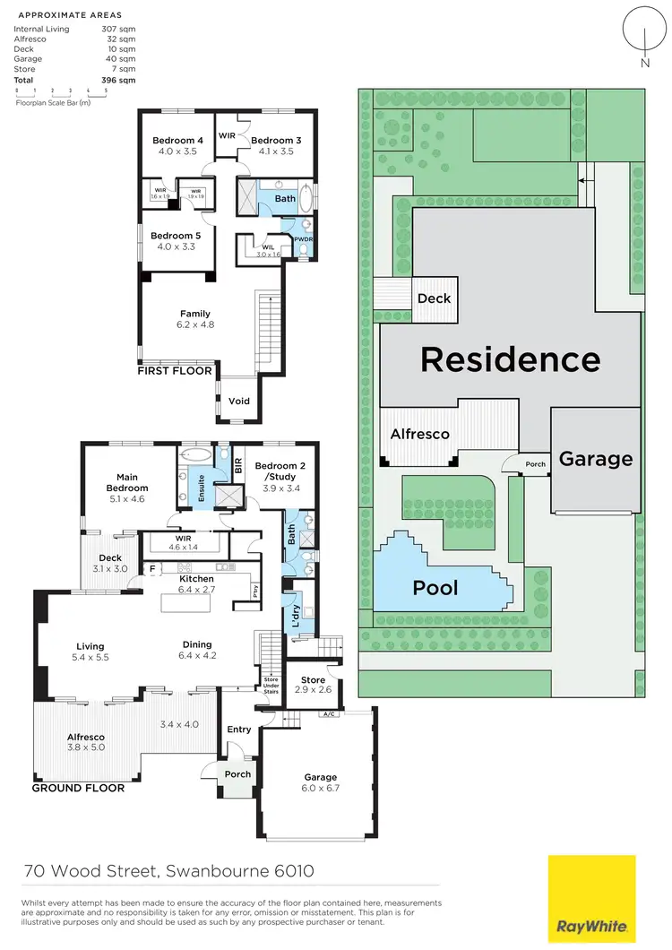 Floorplan of Homely house listing, 70 Wood Street, Swanbourne WA 6010