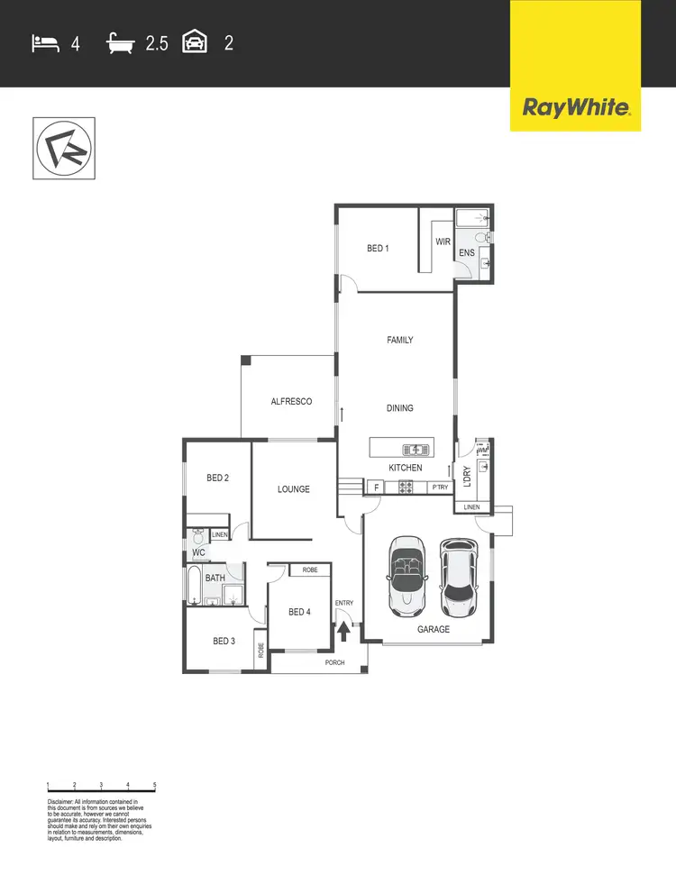 Floorplan of Homely house listing, 26 Bott Crescent, Casey ACT 2913