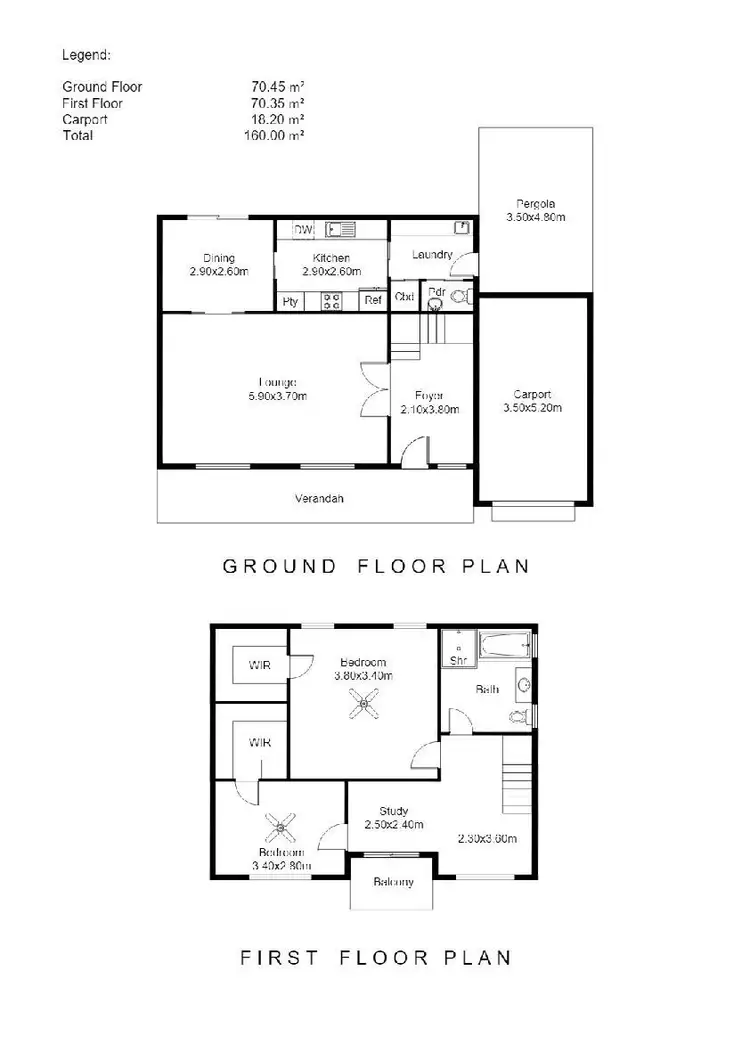 Floorplan of Homely house listing, 2/15 May Terrace, Brooklyn Park SA 5032