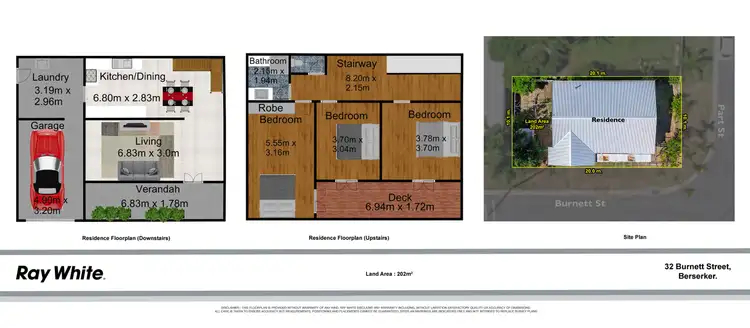 Floorplan of Homely house listing, 32 Burnett Street, Berserker QLD 4701