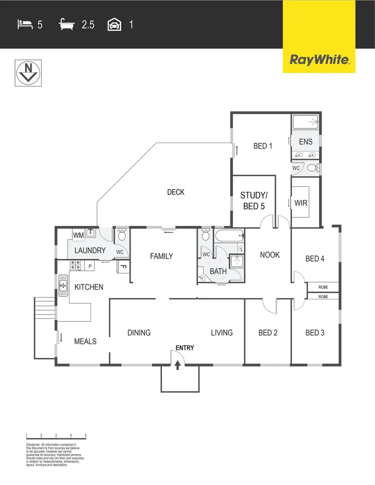 Floorplan of Homely house listing, 3 Wangara Street, Aranda ACT 2614
