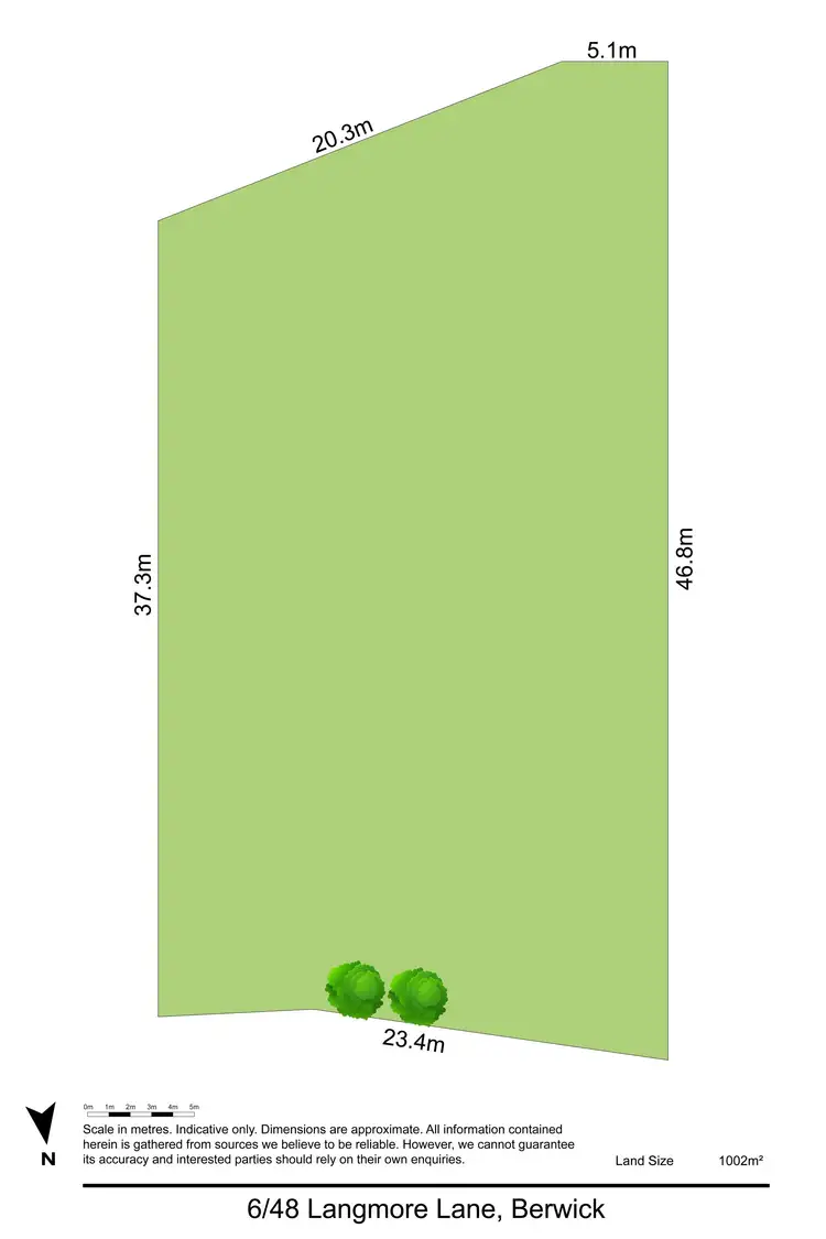 Floorplan of Homely land listing, 6/48 Langmore Lane, Berwick VIC 3806