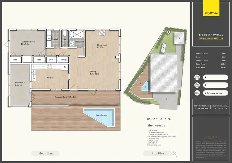 Floorplan of Homely house listing, 175 Ocean Parade, Burleigh Heads QLD 4220