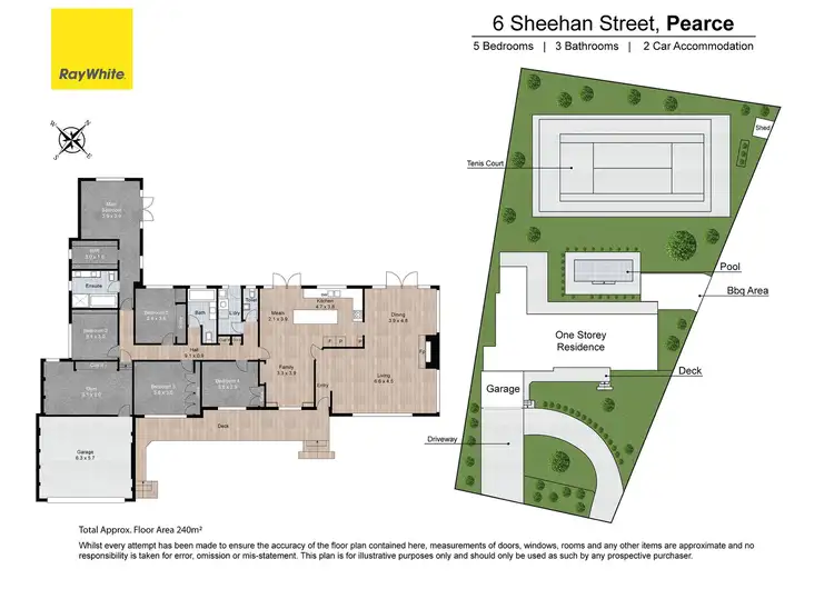 Floorplan of Homely house listing, 6 Sheehan Street, Pearce ACT 2607