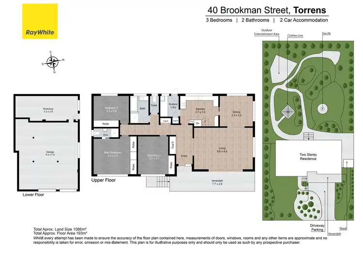 Floorplan of Homely house listing, 40 Brookman Street, Torrens ACT 2607