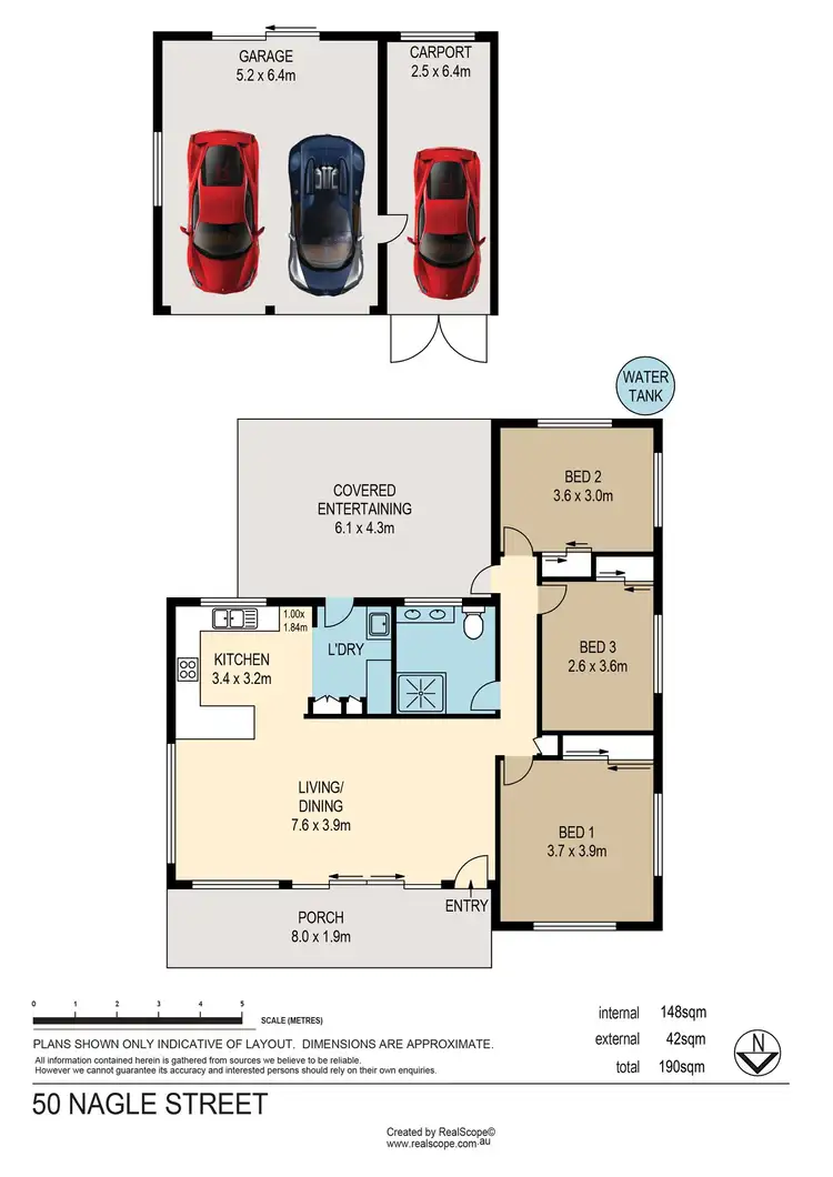Floorplan of Homely house listing, 50 Nagle Street, Upper Mount Gravatt QLD 4122