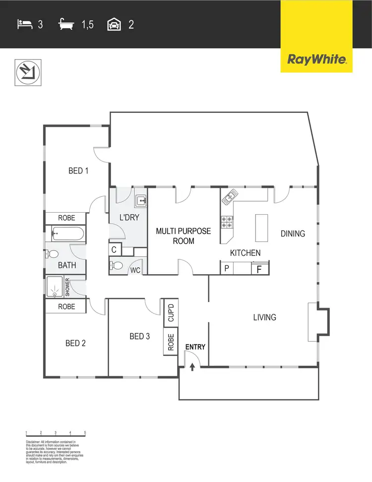Floorplan of Homely house listing, 31 Dwyer Street, Cook ACT 2614