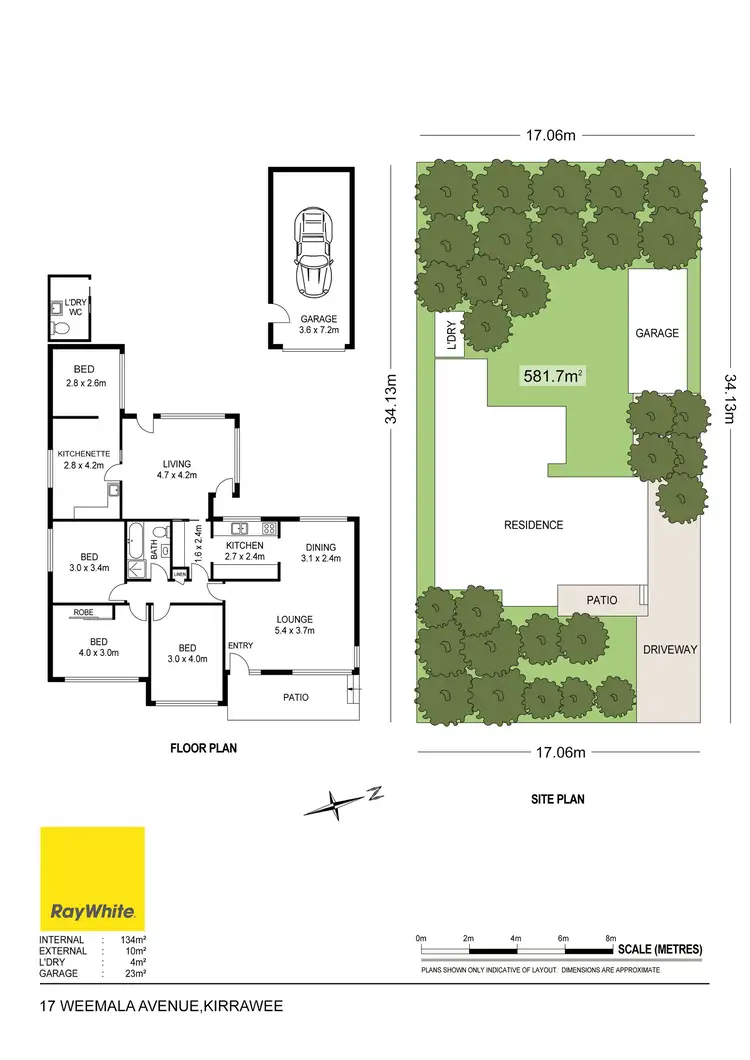 Floorplan of Homely house listing, 17 Weemala Avenue, Kirrawee NSW 2232