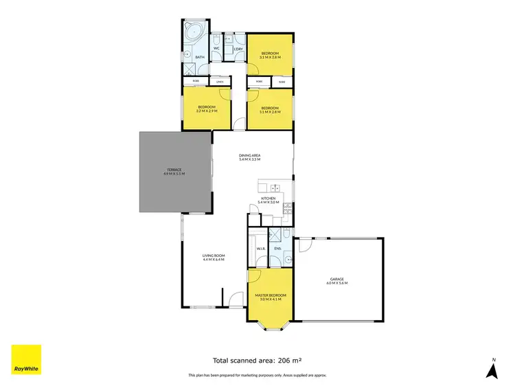 Floorplan of Homely house listing, 13 Orbital Drive, Kealba VIC 3021
