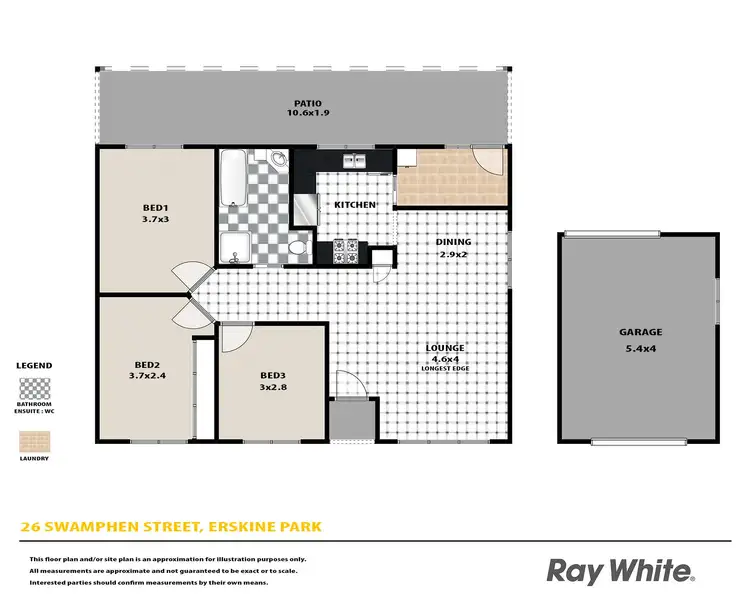 Floorplan of Homely house listing, 26 Swamphen Street, Erskine Park NSW 2759