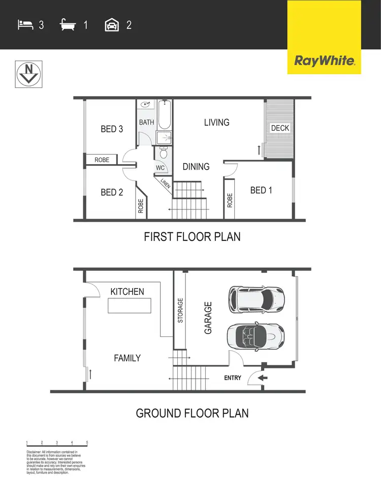 Floorplan of Homely townhouse listing, 21/63 Jim Pike Avenue, Gordon ACT 2906