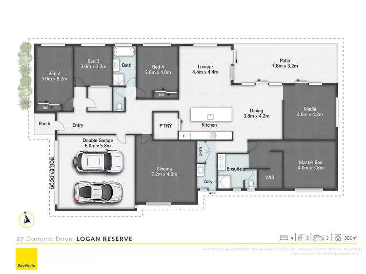 Floorplan of Homely house listing, 27 Dominic Drive, Logan Reserve QLD 4133