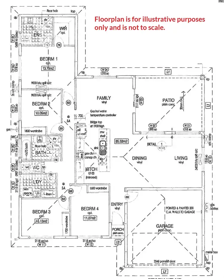 Floorplan of Homely house listing, 131 Fitzmaurice Drive, Bentley Park QLD 4869