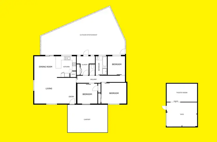 Floorplan of Homely house listing, 7 Clark Court, Mildura VIC 3500