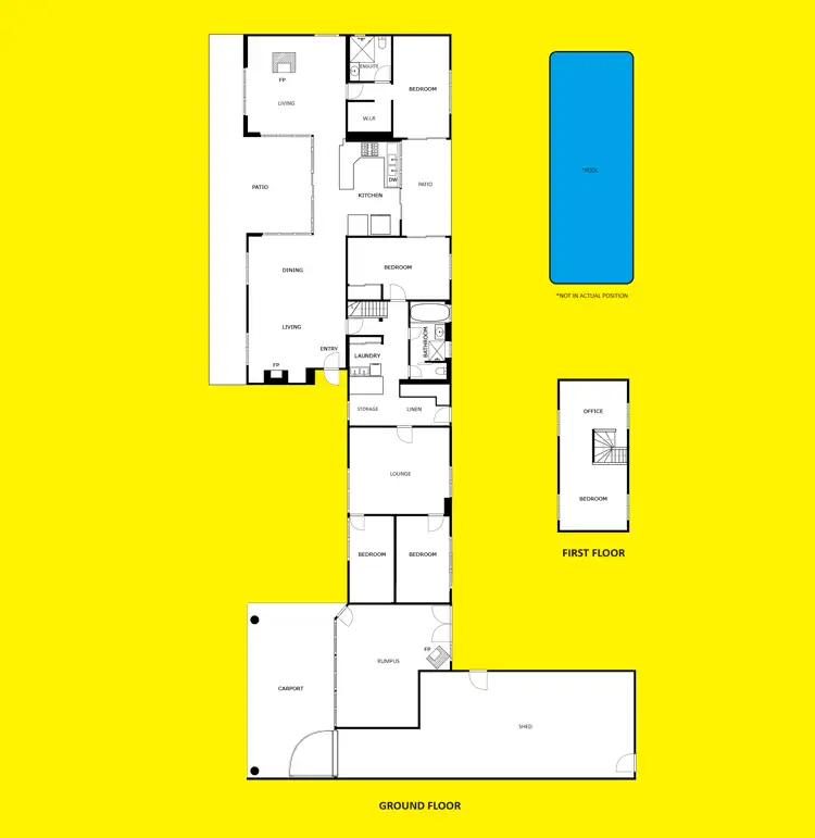 Floorplan of Homely house listing, 24 Konnung Avenue, Red Cliffs VIC 3496