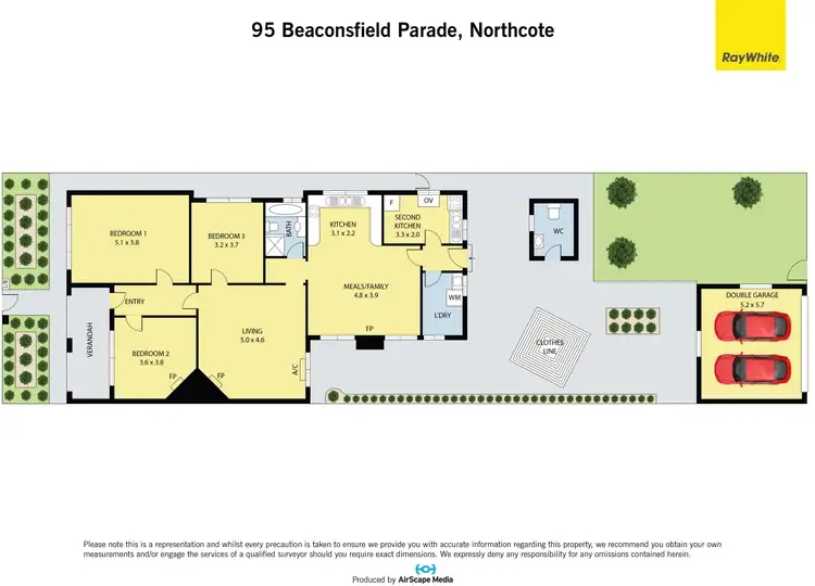 Floorplan of Homely house listing, 95 Beaconsfield Parade, Northcote VIC 3070